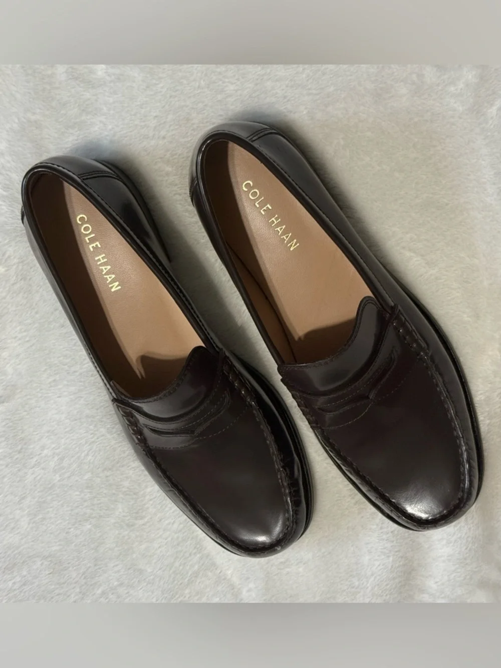 Cole Haan
Women's Lana Lux Penny Remastered Loafers in Dark Brown Leather - Picture 2 of 10